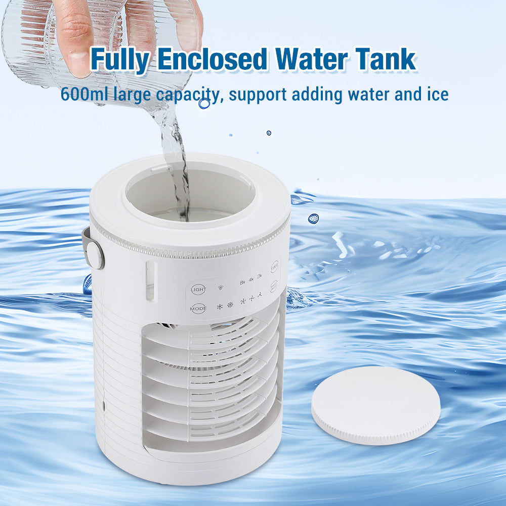 # Water-Cooled Spray Desktop Air Cooler