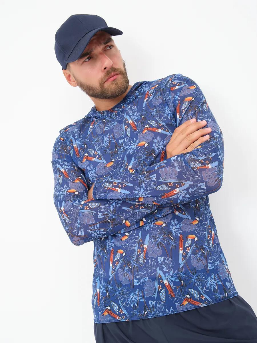 # Camouflage Print Sun Protection Cover-up
