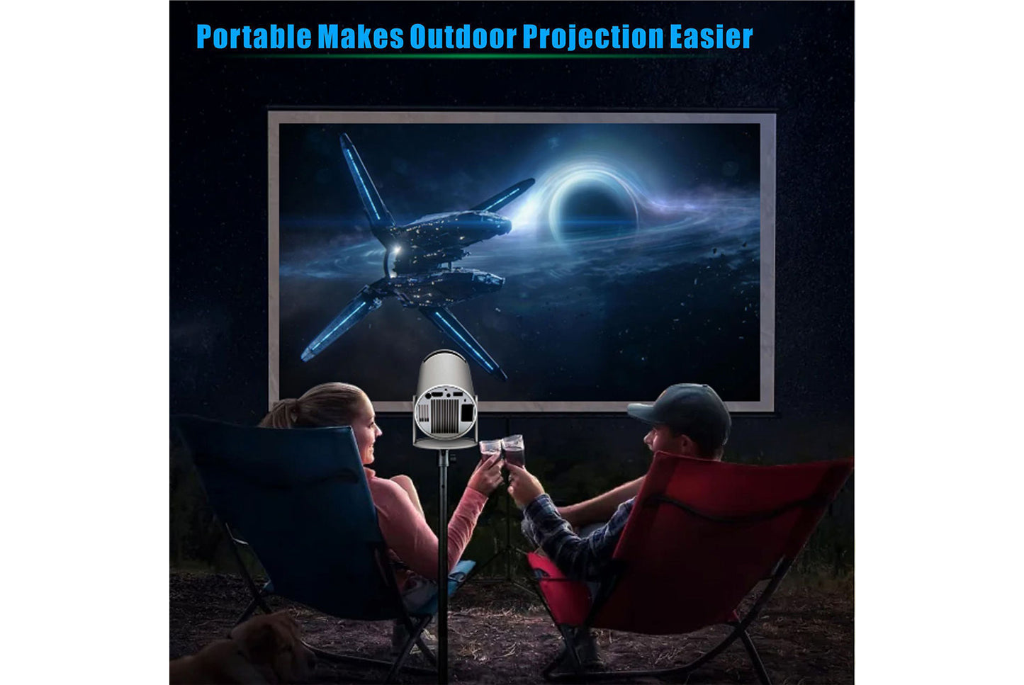 **X10 PLUS Smart HD Projector 2+8GB Edition**(UK plug)