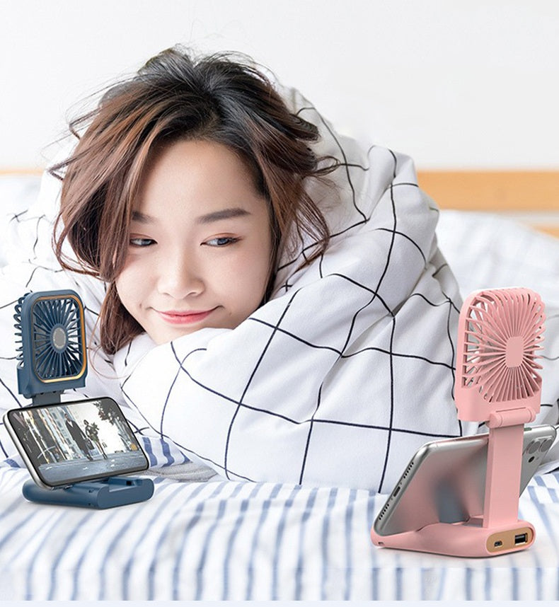 # Foldable Digital Display Handheld Fan