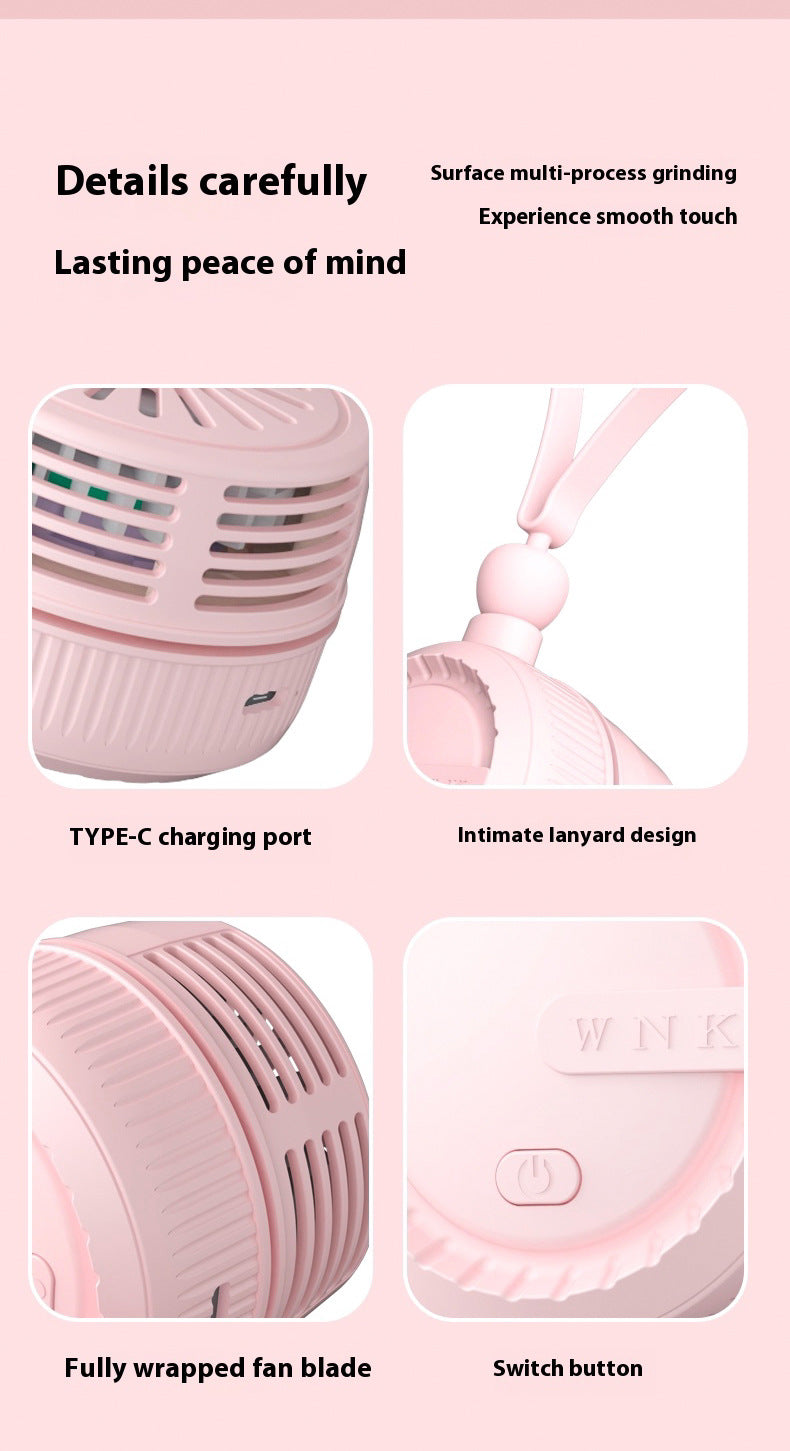 # Mini Bladeless Neck Fan