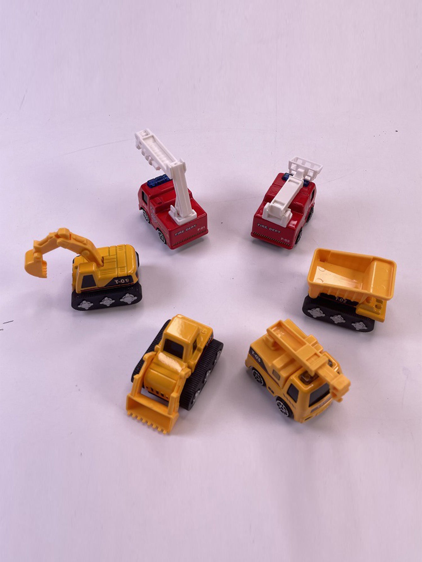 Christmas countdown boy engineering car toy