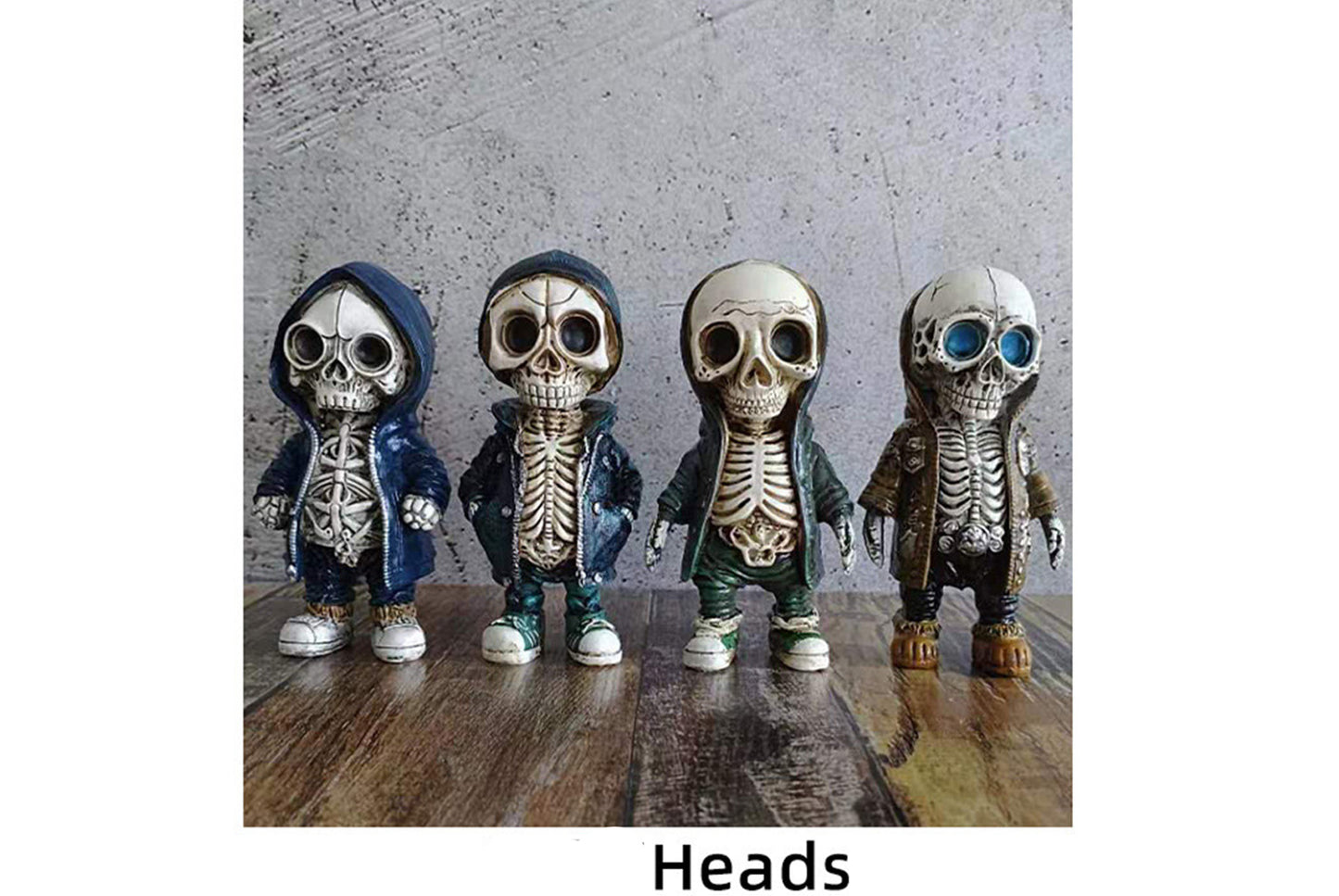 Halloween Skull Ornament Set | 9 Styles Available