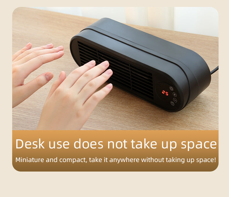 Desktop Heater | Small Home Heater -（UK plug）
