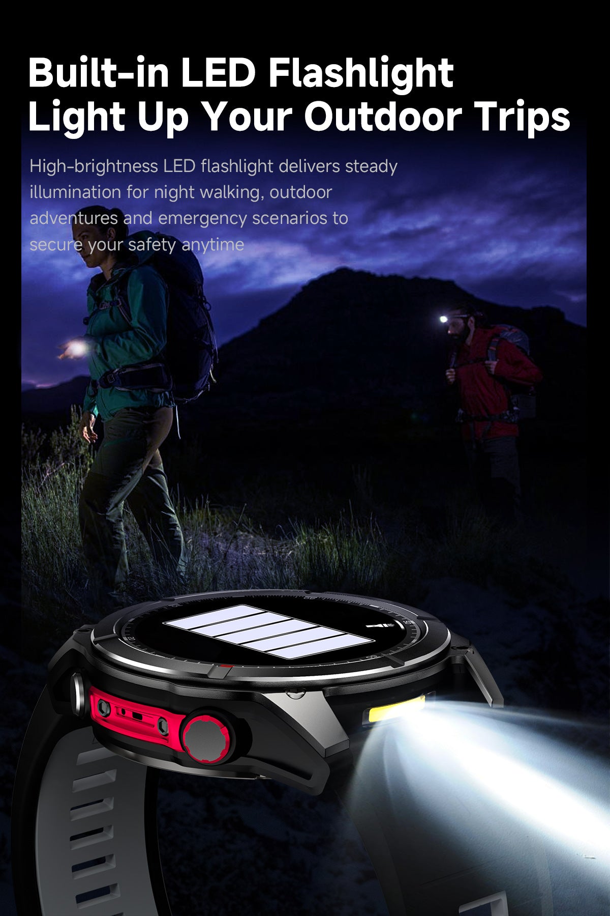 # F8 Pro Outdoor Multifunctional Smartwatch