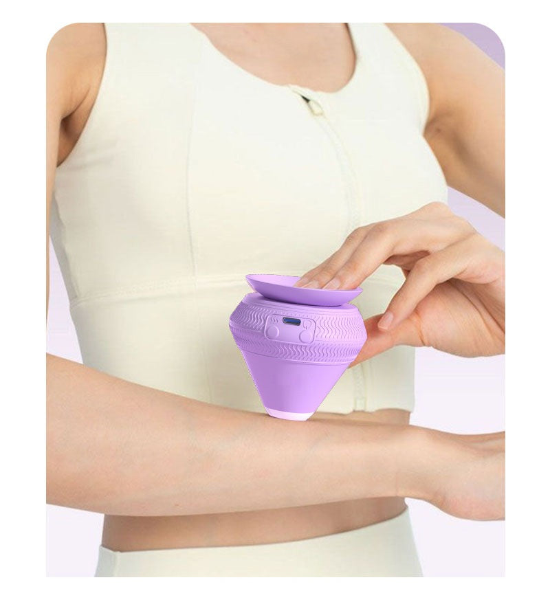 # Adhesive-Type Heating and Vibrating Fascia Massage Ball