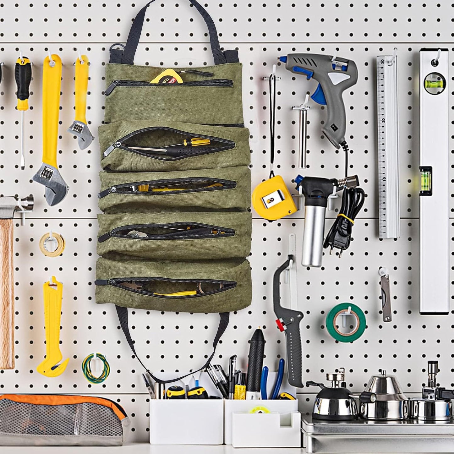 Canvas Car Tool Storage Bag