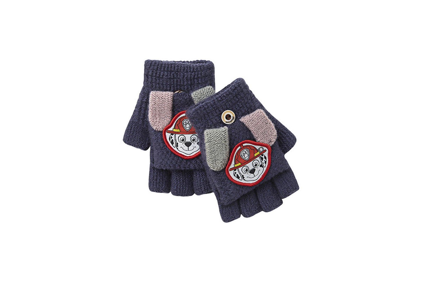 **Children's Flap-Fingerless Warm Gloves**
