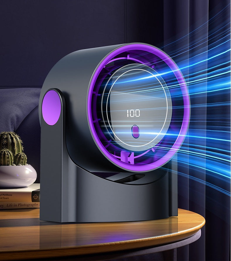 # Type-C Digital Display Five-Speed Desktop Fan