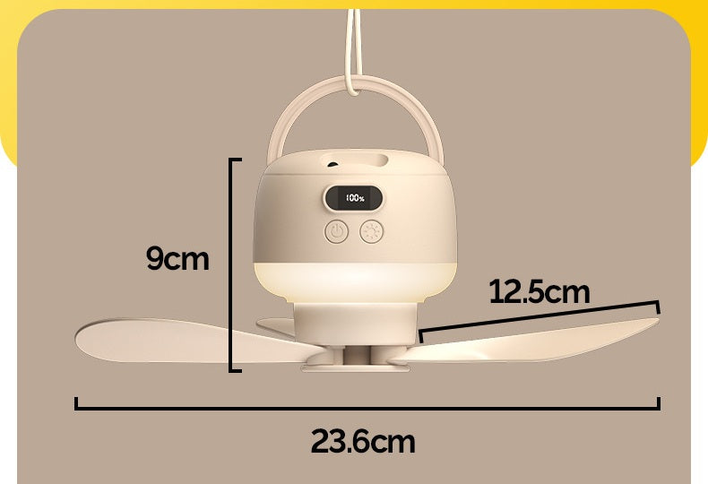 # Remote Control Ceiling Fan with Night Light