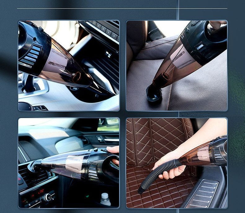 High-power handheld vacuum cleaner for home and car
