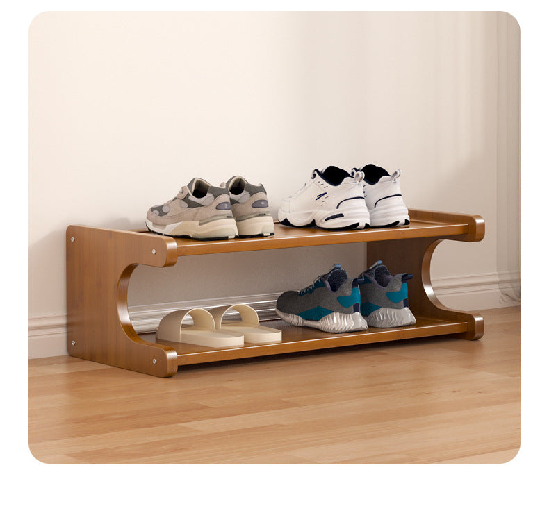 Bamboo Multi-Layer Shoe Rack