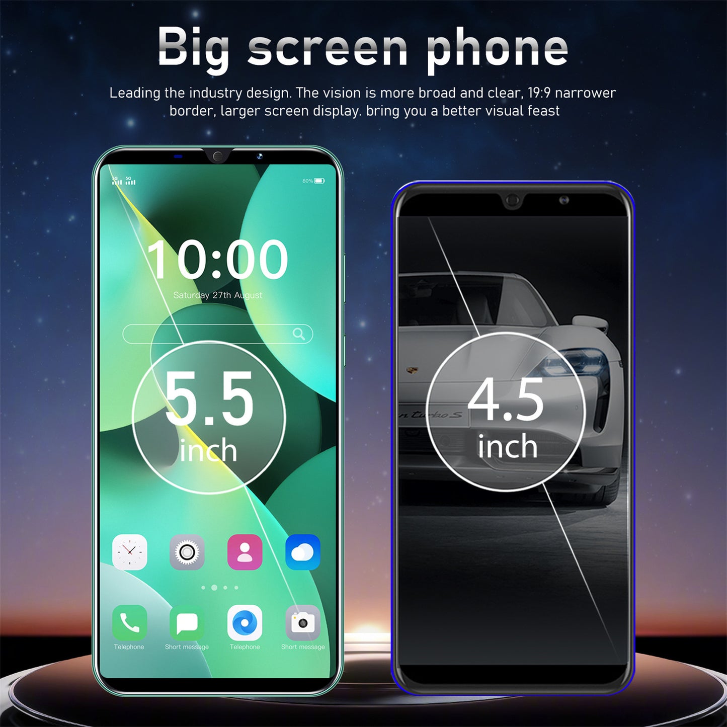 **M6Pro 5.5-inch smart Android phone**