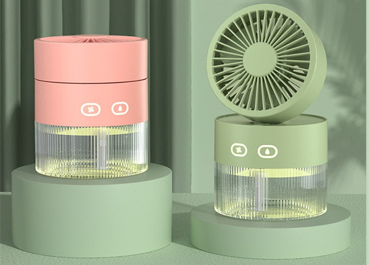 # Foldable Humidifying Spray Desktop Fan