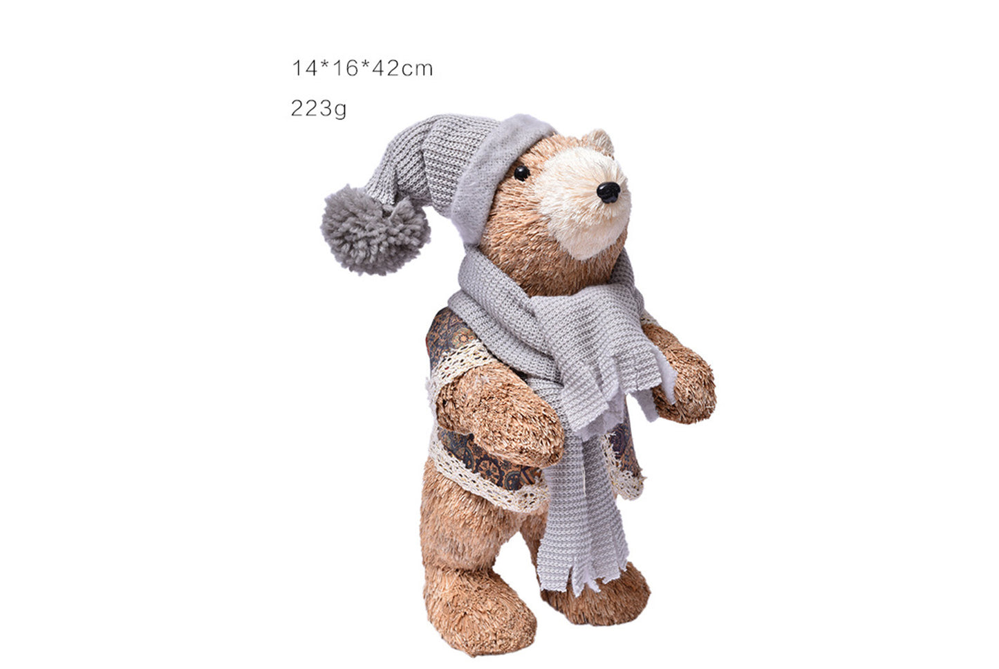 Natural Plant Cute Bear Doll