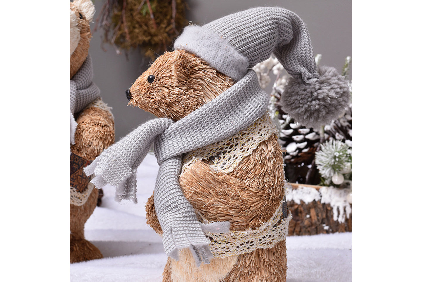 Natural Plant Cute Bear Doll