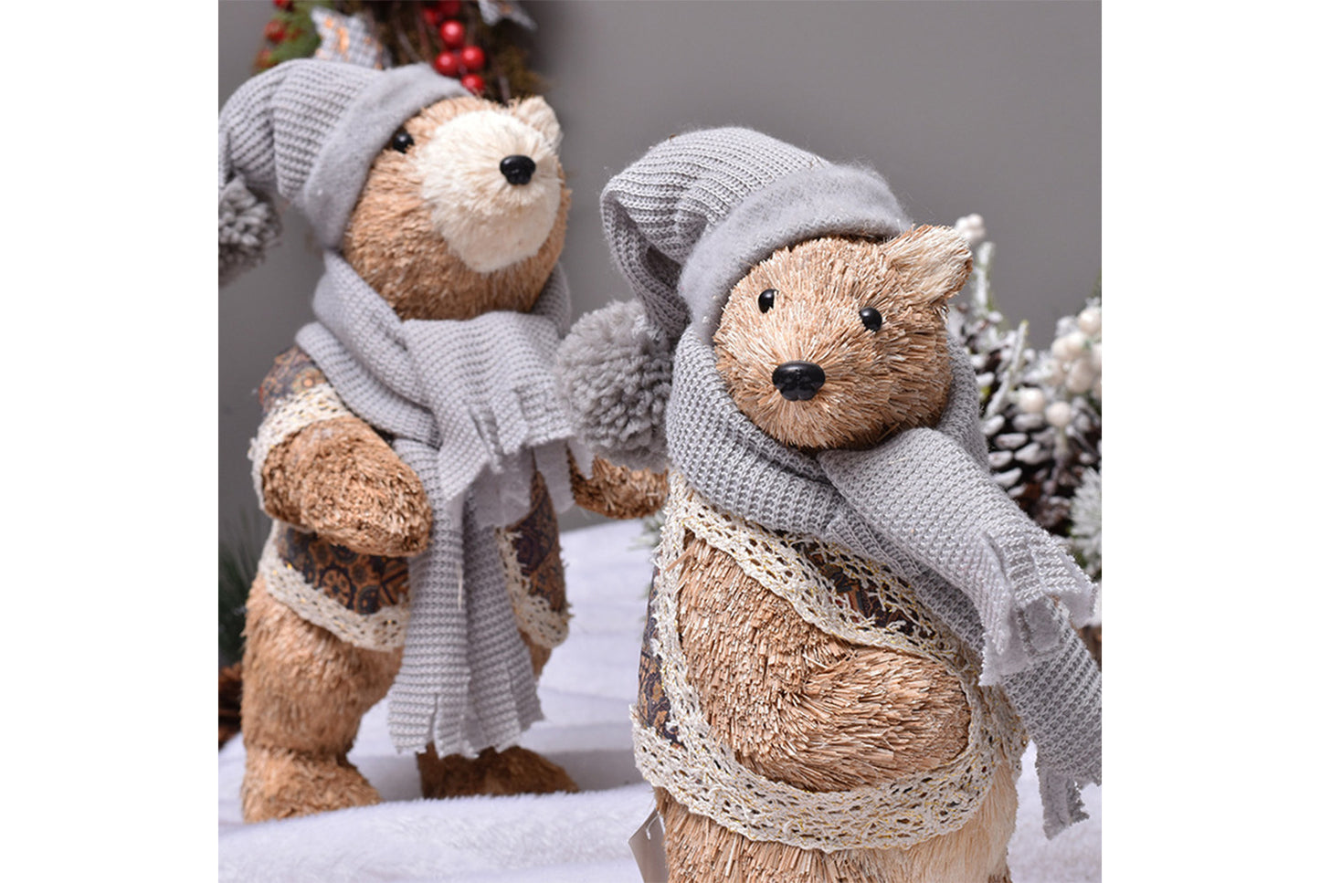 Natural Plant Cute Bear Doll