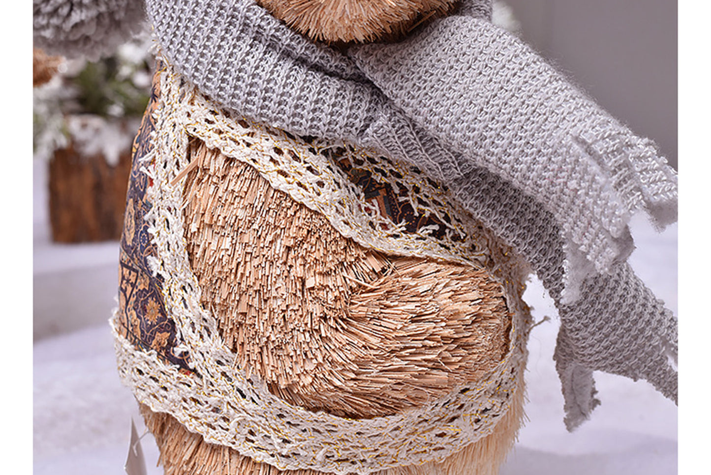 Natural Plant Cute Bear Doll