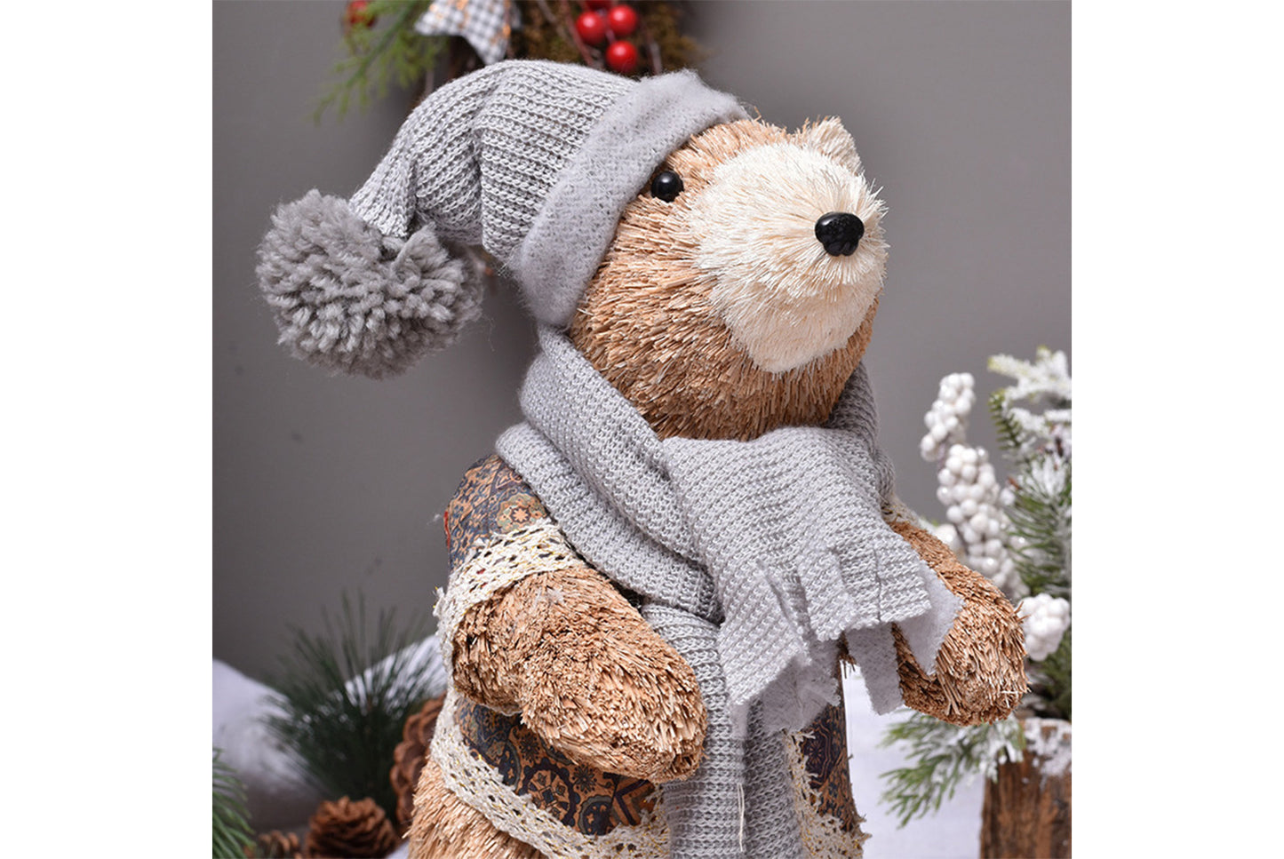 Natural Plant Cute Bear Doll