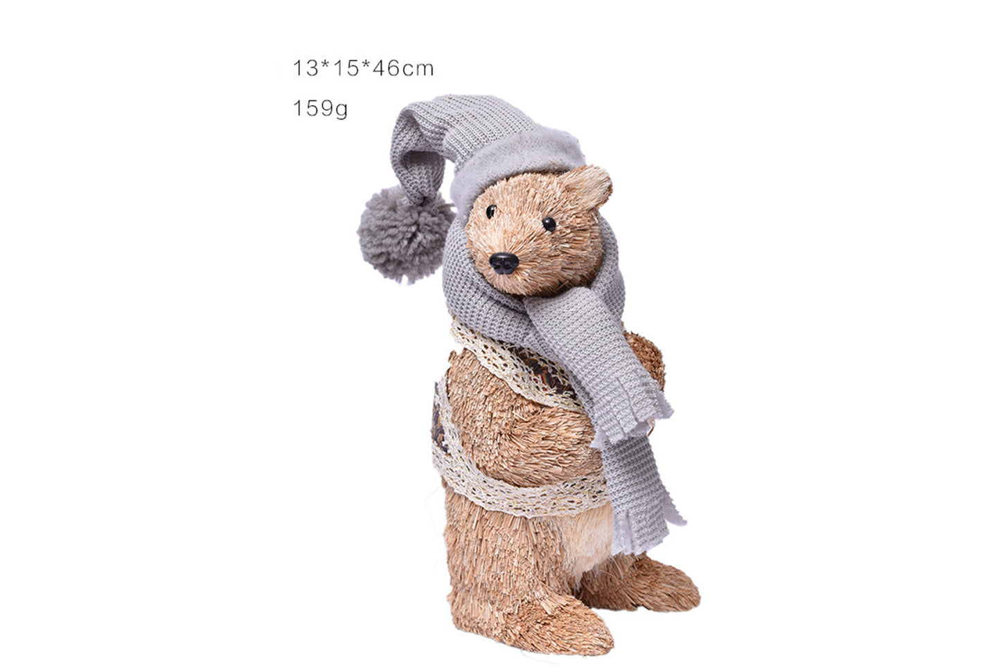 Natural Plant Cute Bear Doll