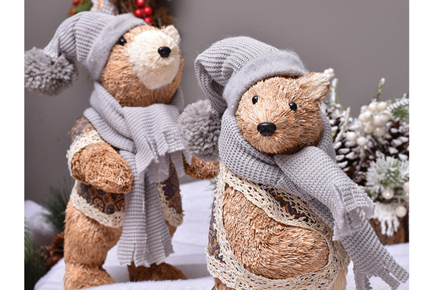 Natural Plant Cute Bear Doll