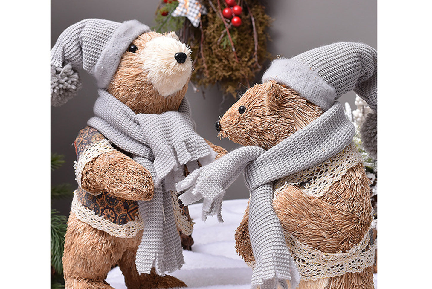 Natural Plant Cute Bear Doll