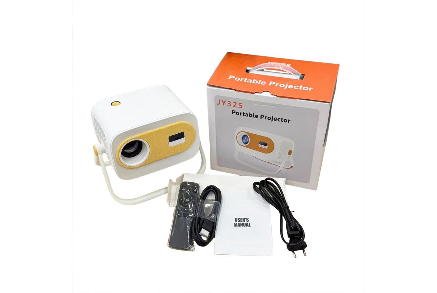 **JY325 Android 4K Projector Portable Smart Home Theater**(UK plug)