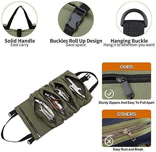 Canvas Car Tool Storage Bag