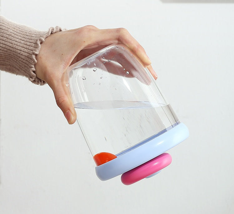 # Double-Layer Draining Portable Salad Cup
