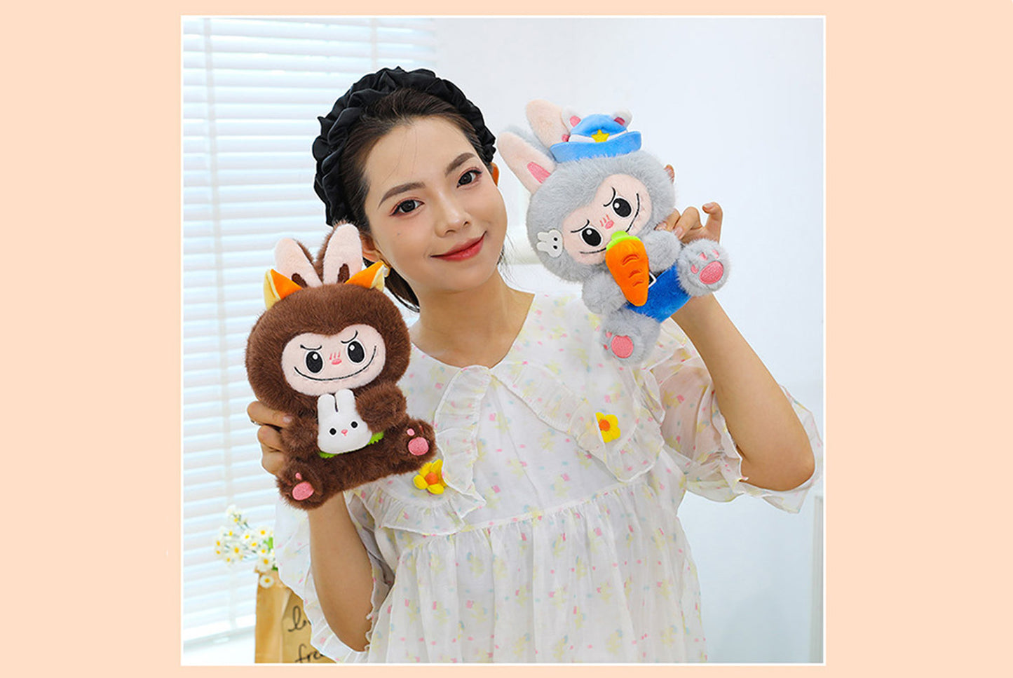 Transformation Labubu Plush Doll