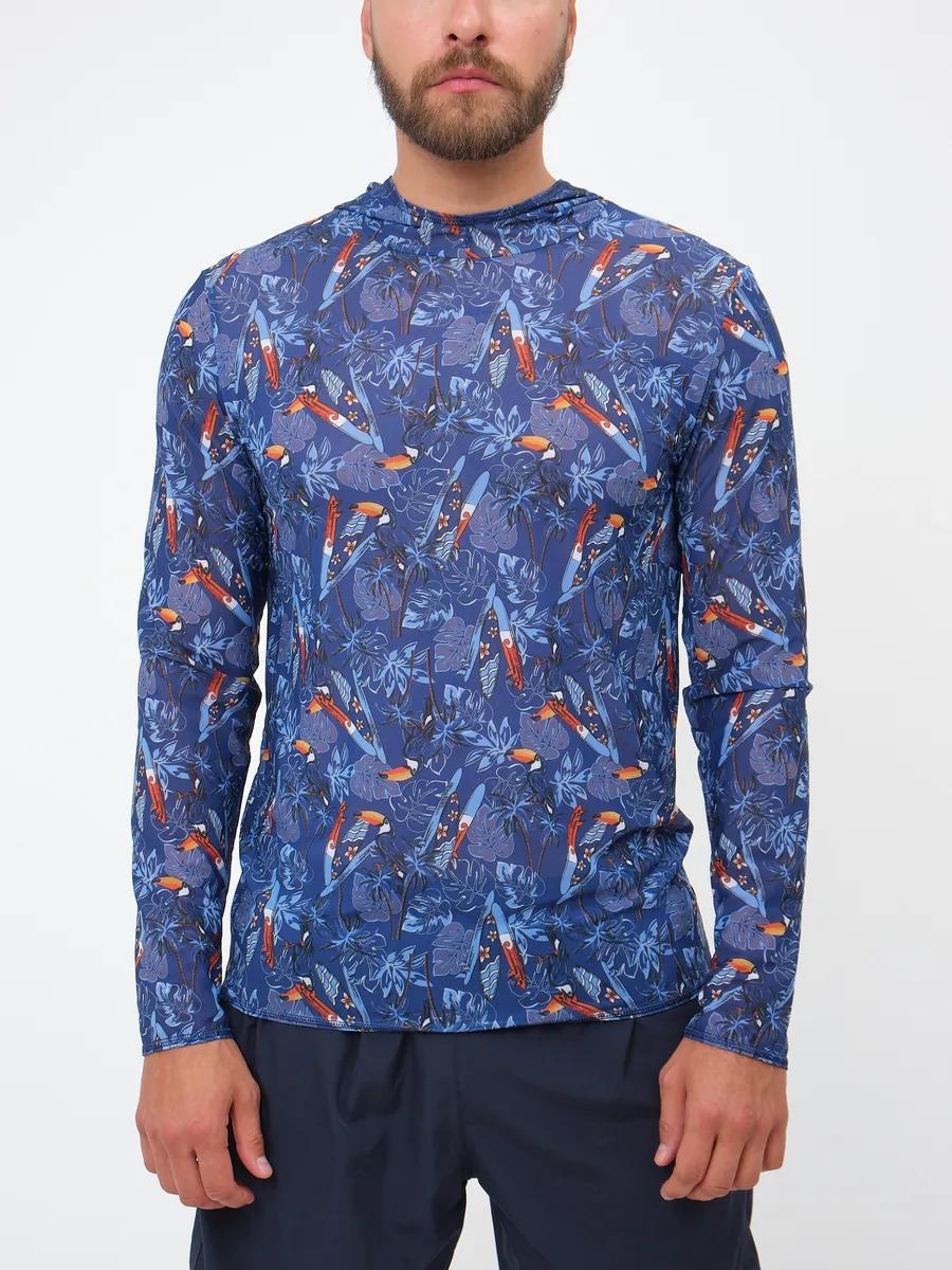 # Camouflage Print Sun Protection Cover-up