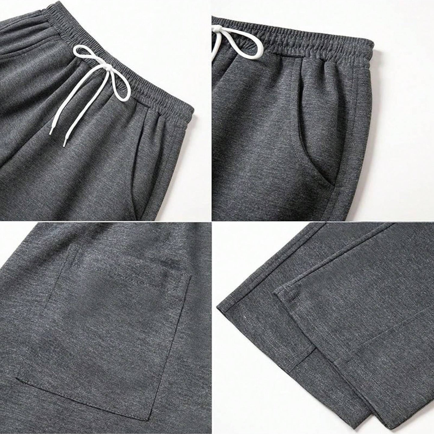 Loose-fitting Straight-Leg Sports Pants