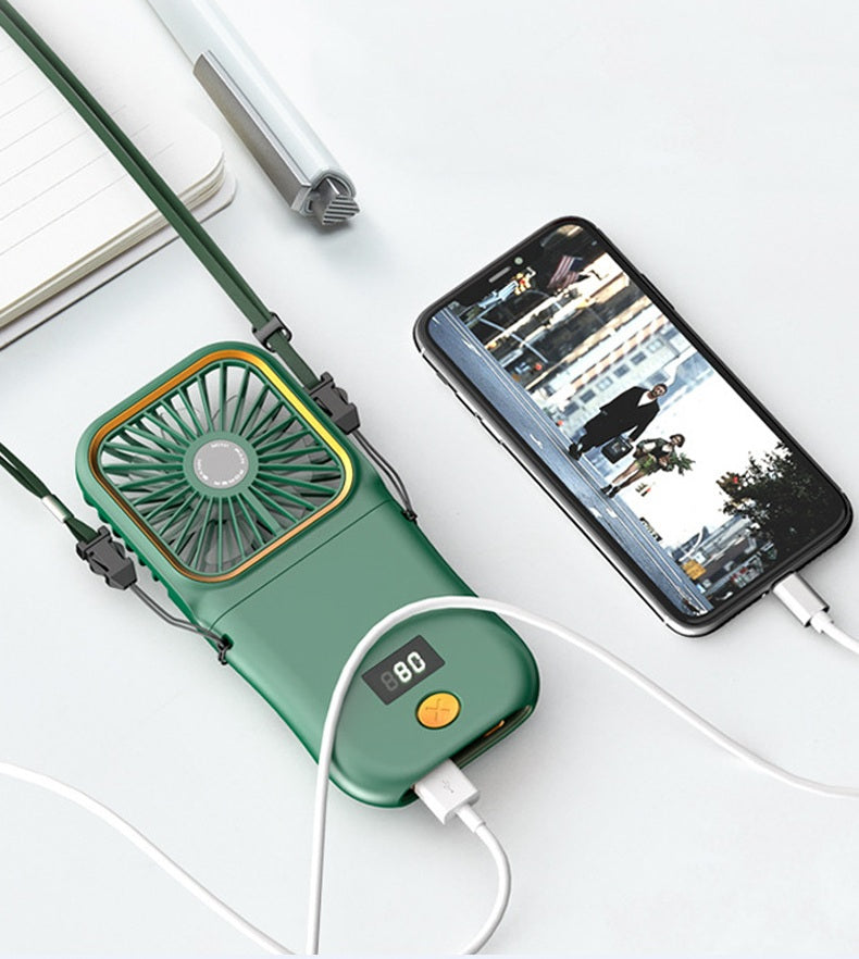 # Foldable Digital Display Handheld Fan