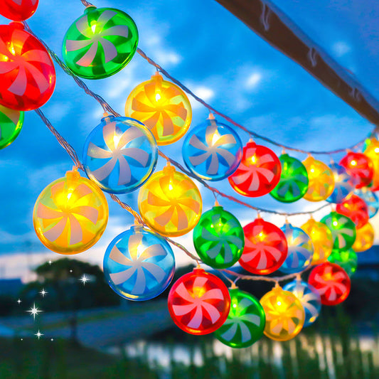 Christmas Halloween atmosphere decoration LED candy light string