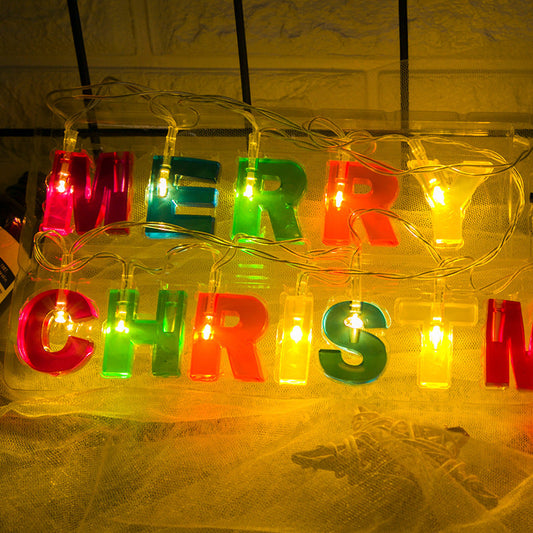 Christmas LED Alphabet Light String