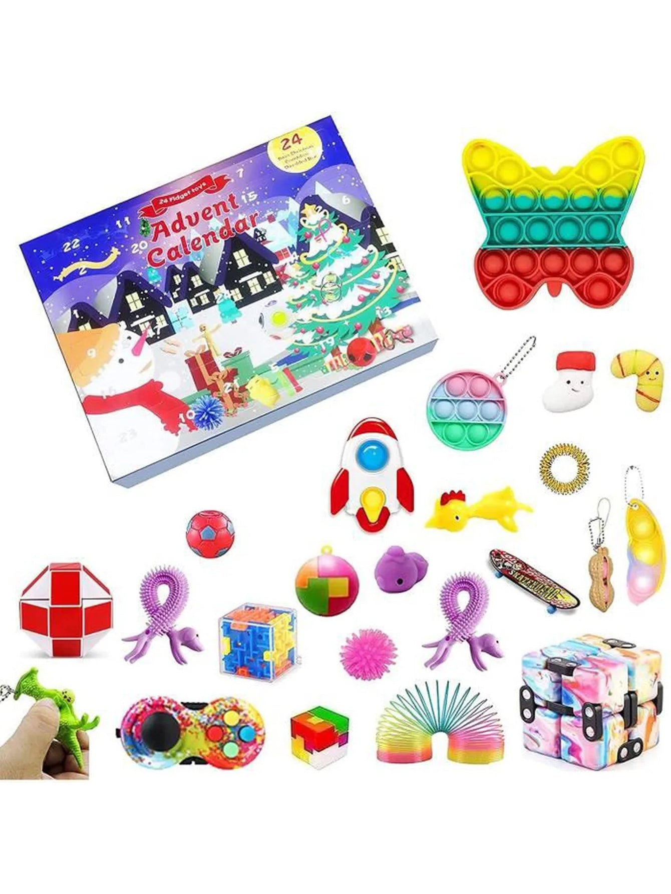 Christmas Tear-off Calendar Blind Box