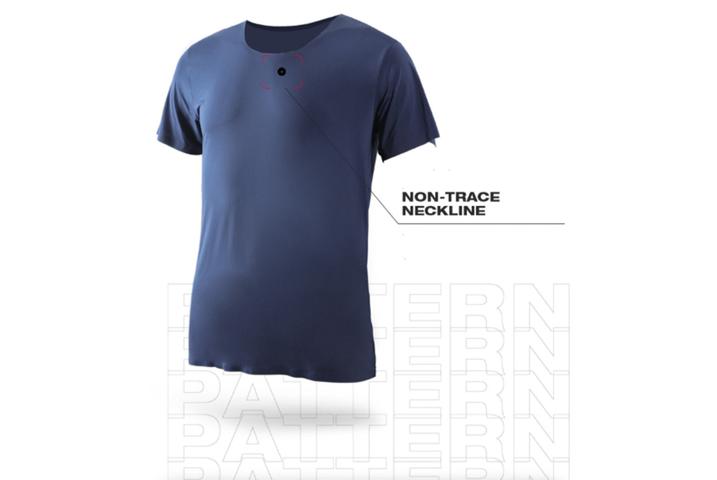 **Ice Silk Seamless Men's Short-Sleeved T-Shirt**