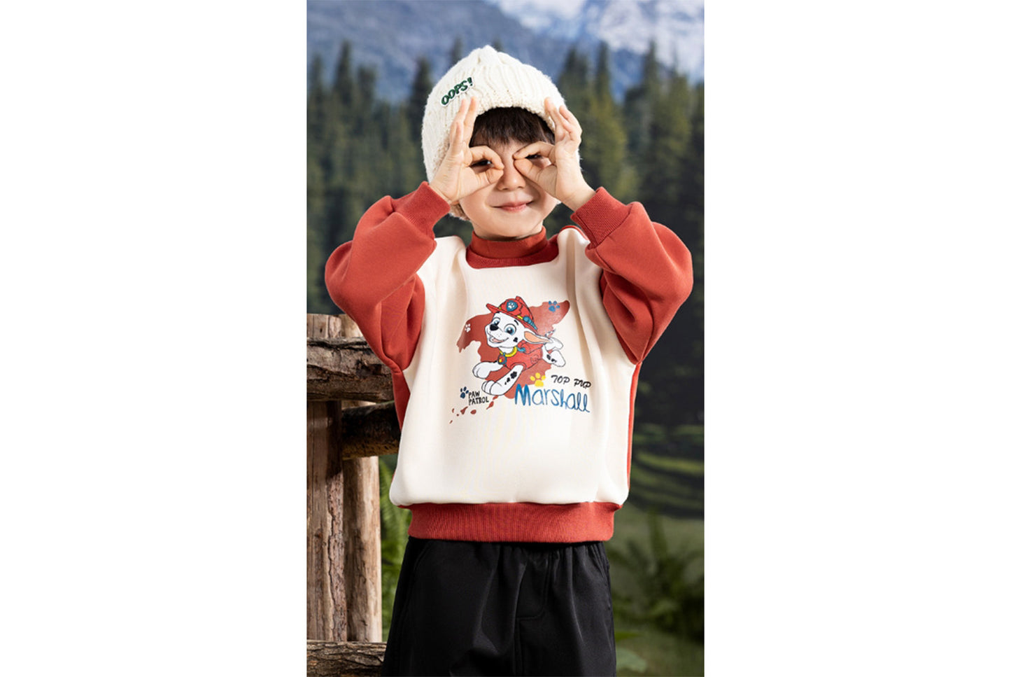 Children's Fleece Turtleneck Sweatshirt
