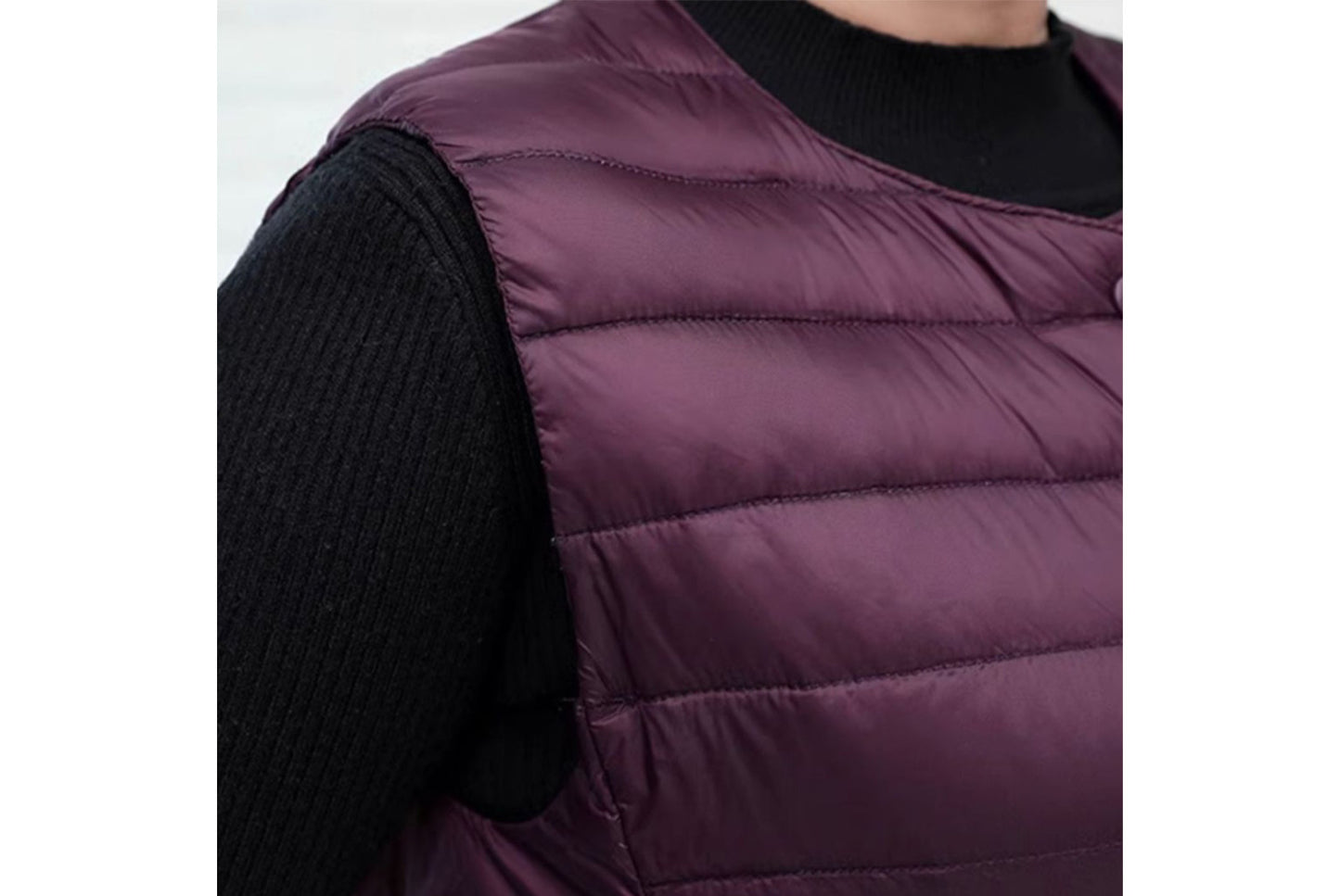 Middle-Aged and Elderly Down Vest