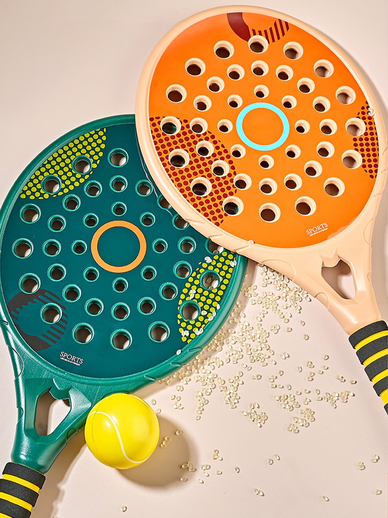 New beach racket set