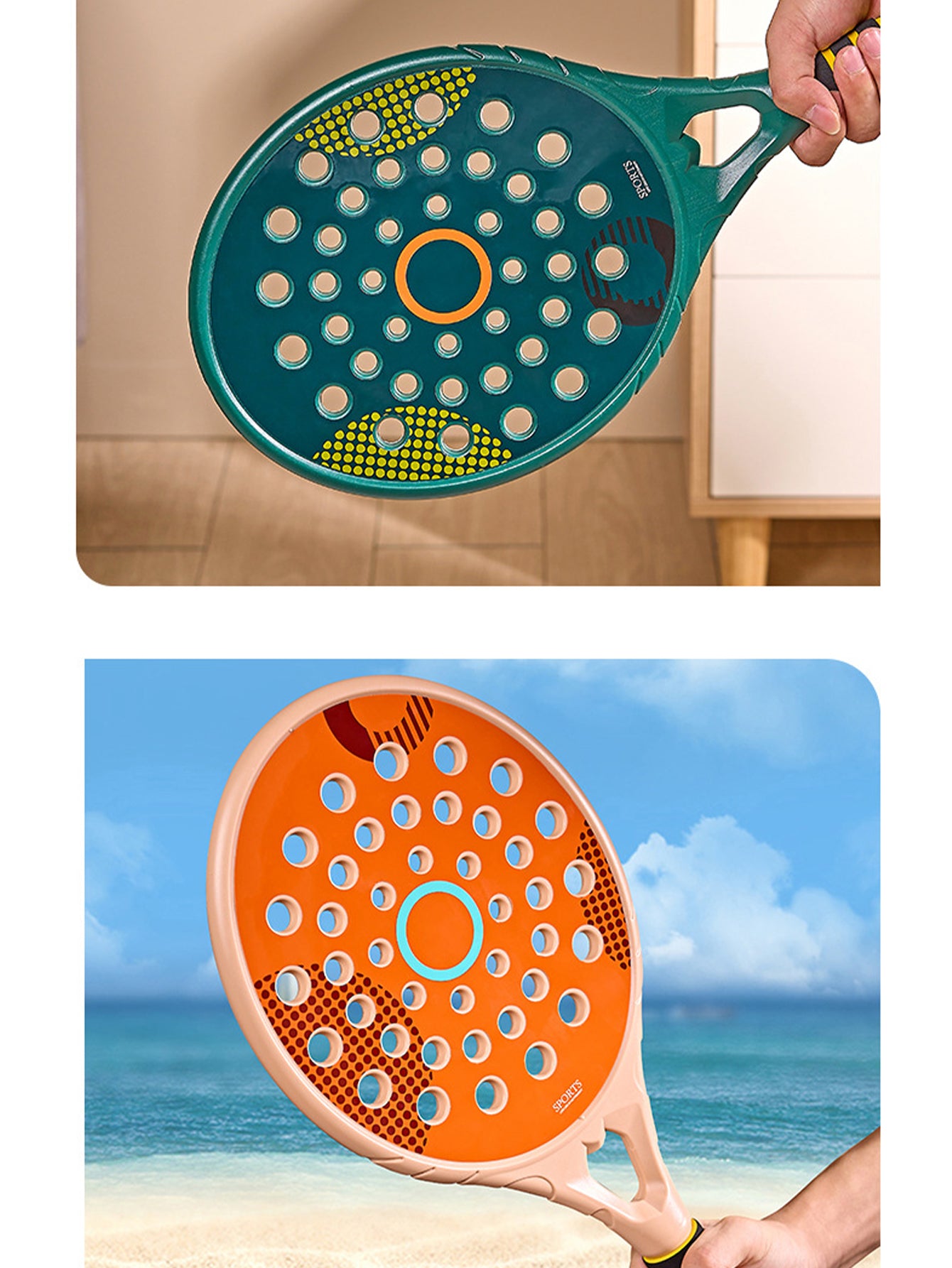 New beach racket set