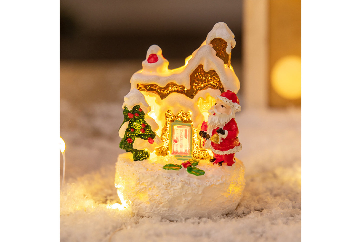 Christmas Resin Gingerbread House Ornament