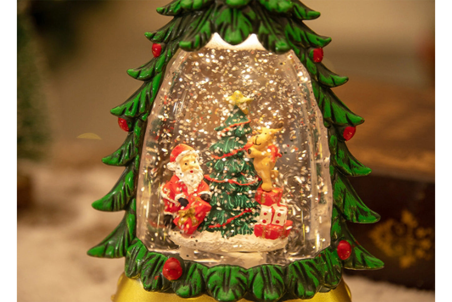 *Christmas Tree Snow Crystal Chandelier - Creative Christmas Ornament*