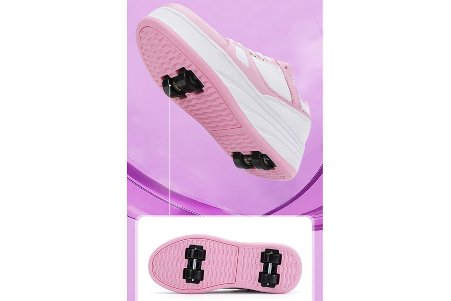 **Four-Wheel Inline Skates (Unisex for Children and Students)**