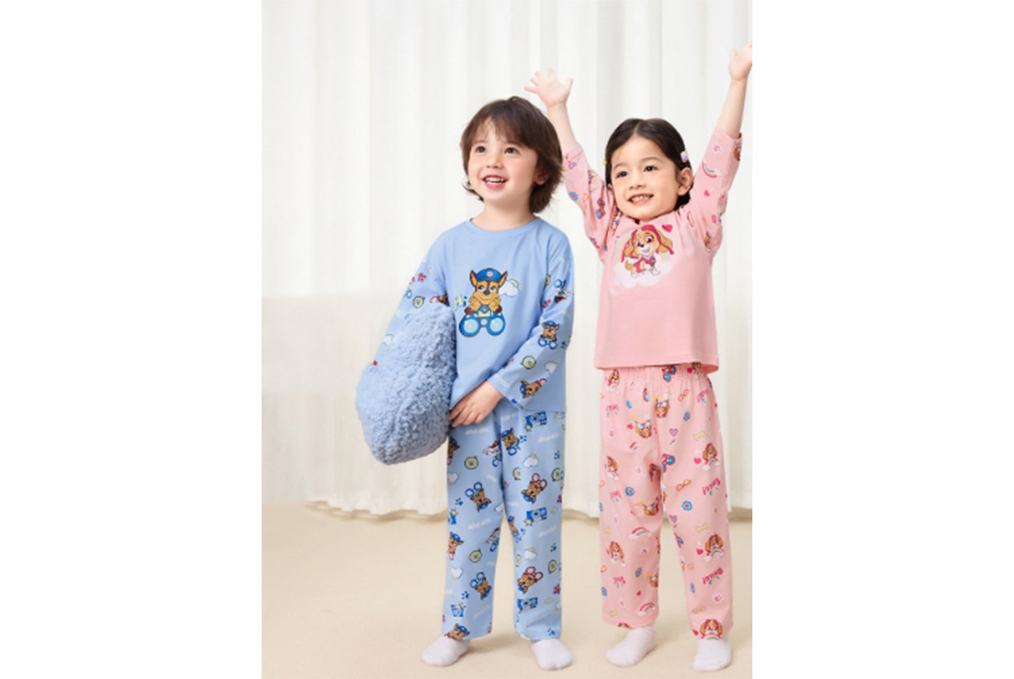 **Class A Children's Antibacterial Loungewear Set**