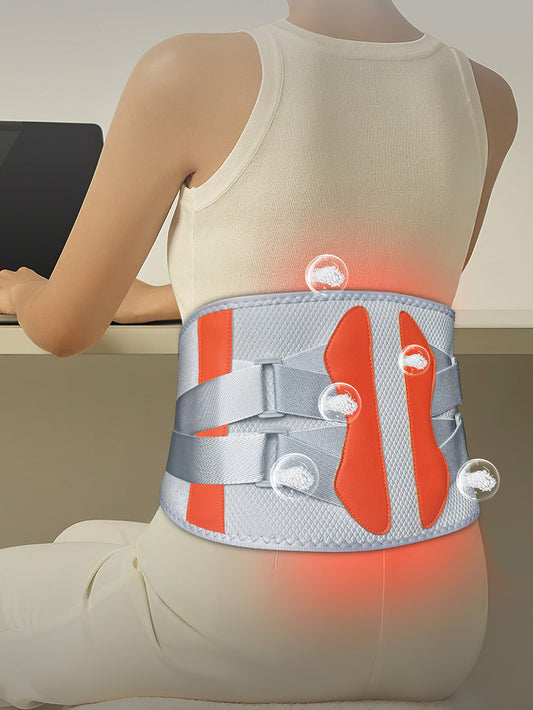 Massage Waist Belt with Red Light Therapy - 3 Colours