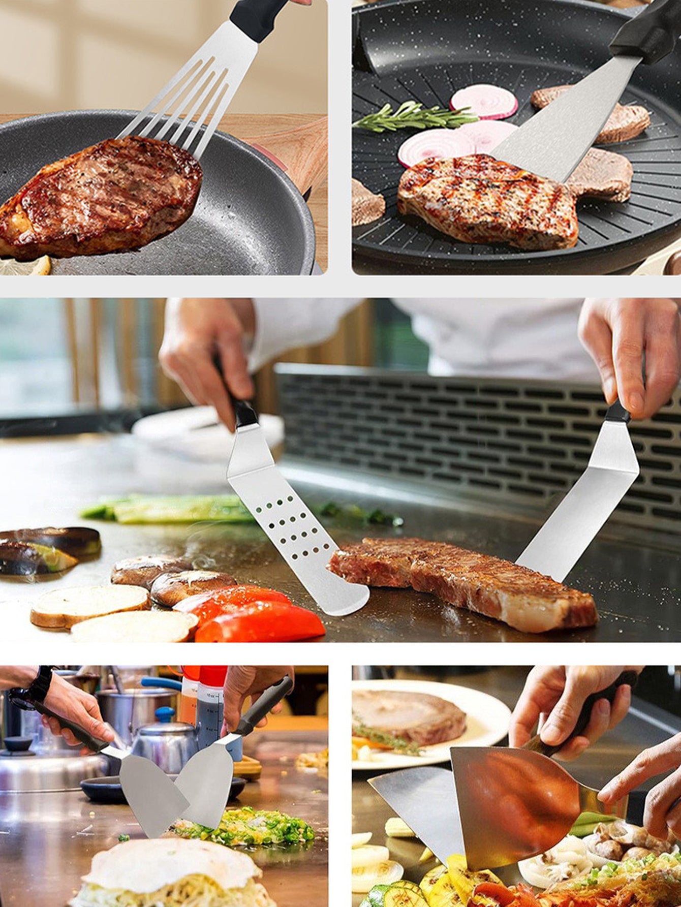 Camping BBQ stainless steel barbecue tool set