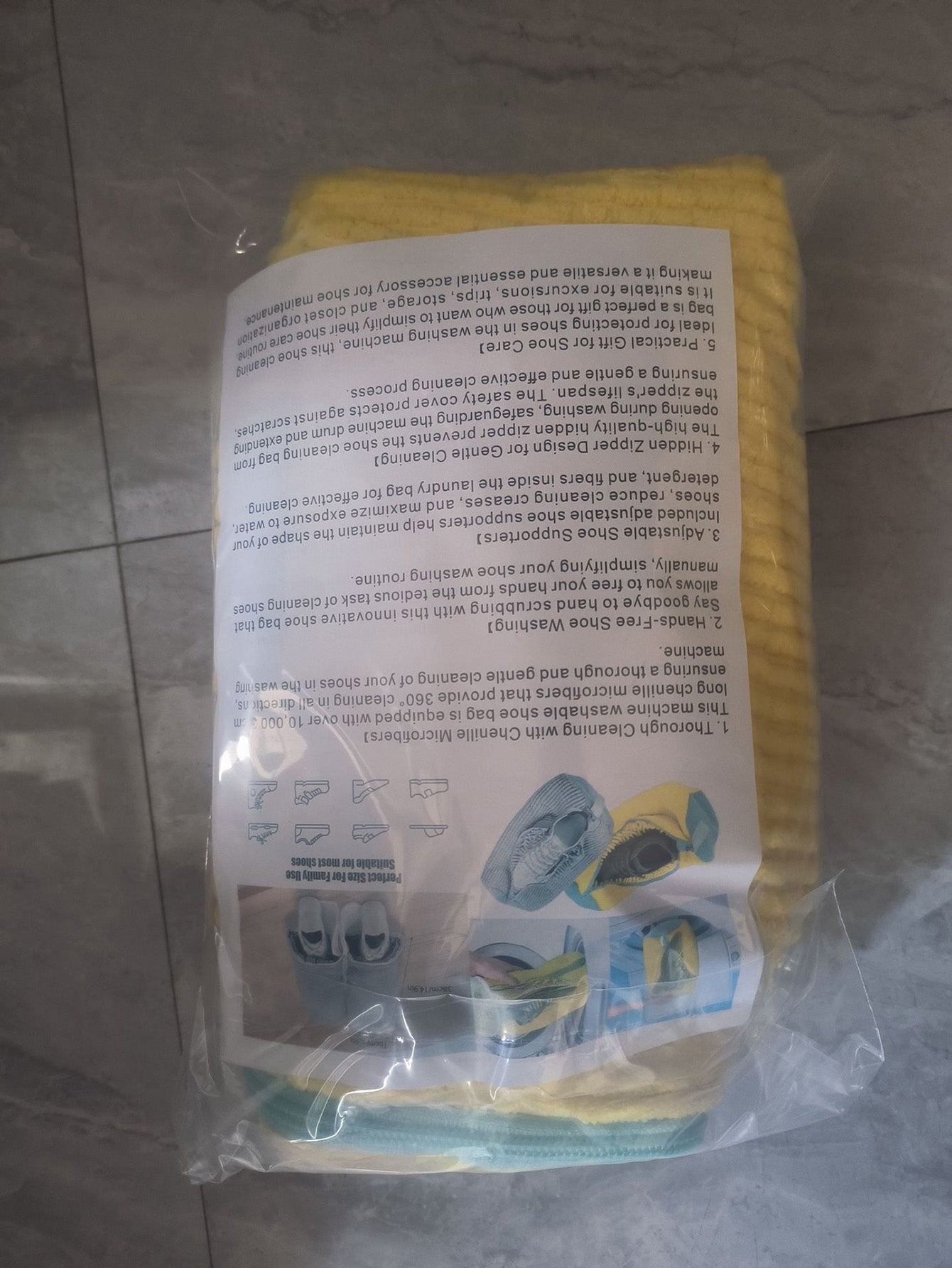 Lazy Shoe Reusable Cylindrical Shoe Washing Bags