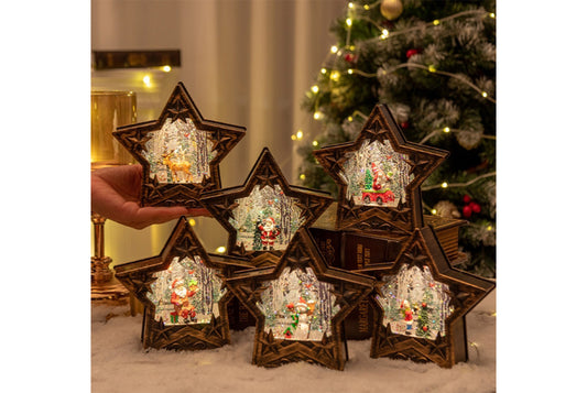 Christmas Luminous Night Light Desktop Ornament