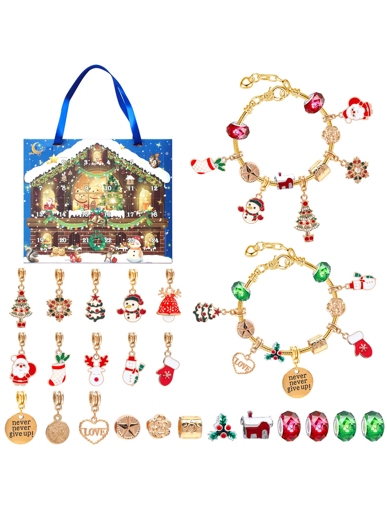 DIY Creative Blind Box Children's Bracelet Jewelry 24-grid